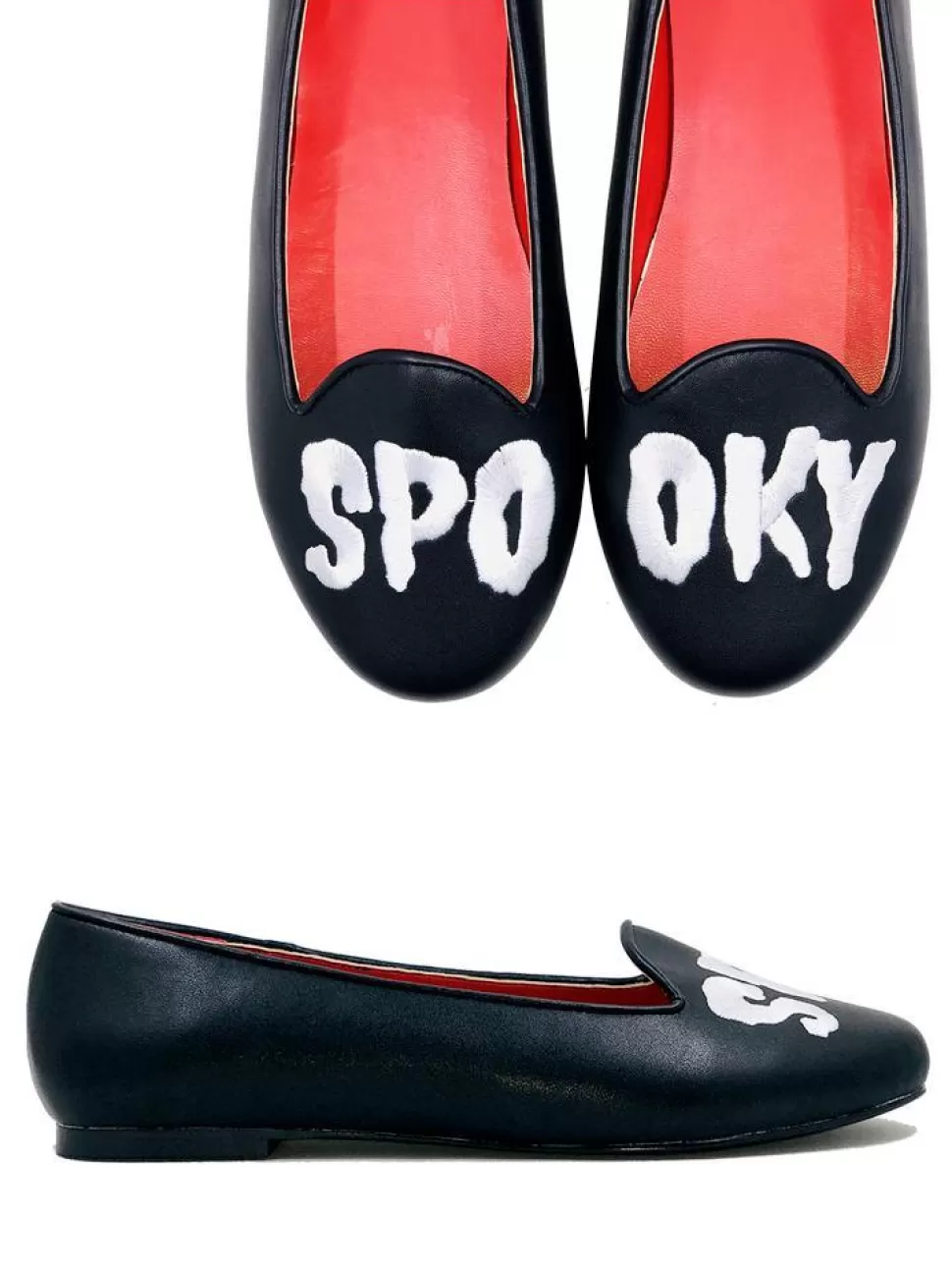 Strangecvlt Spooky Flat* Shoes