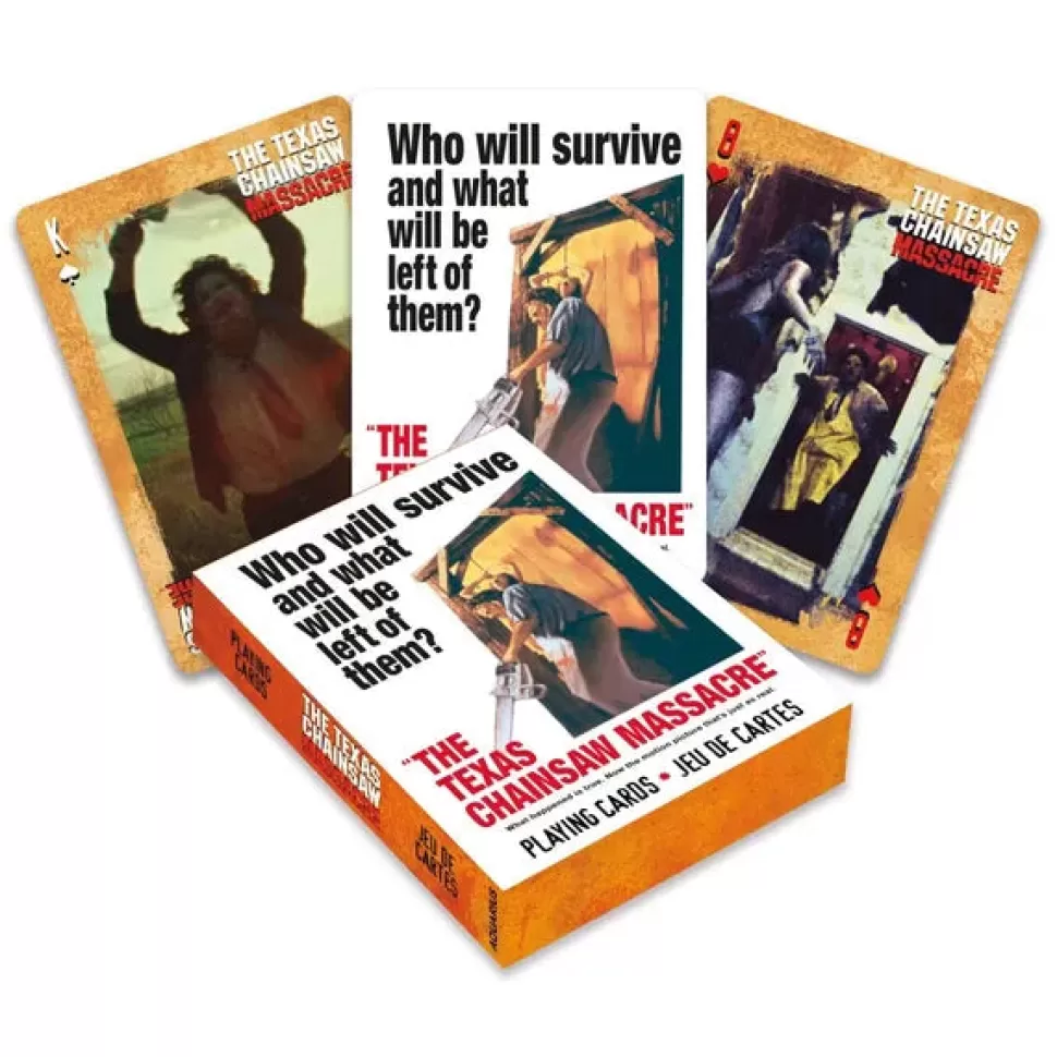 Entertainment Earth Texas Chainsaw Massacre Playing Cards* Puzzles And Games