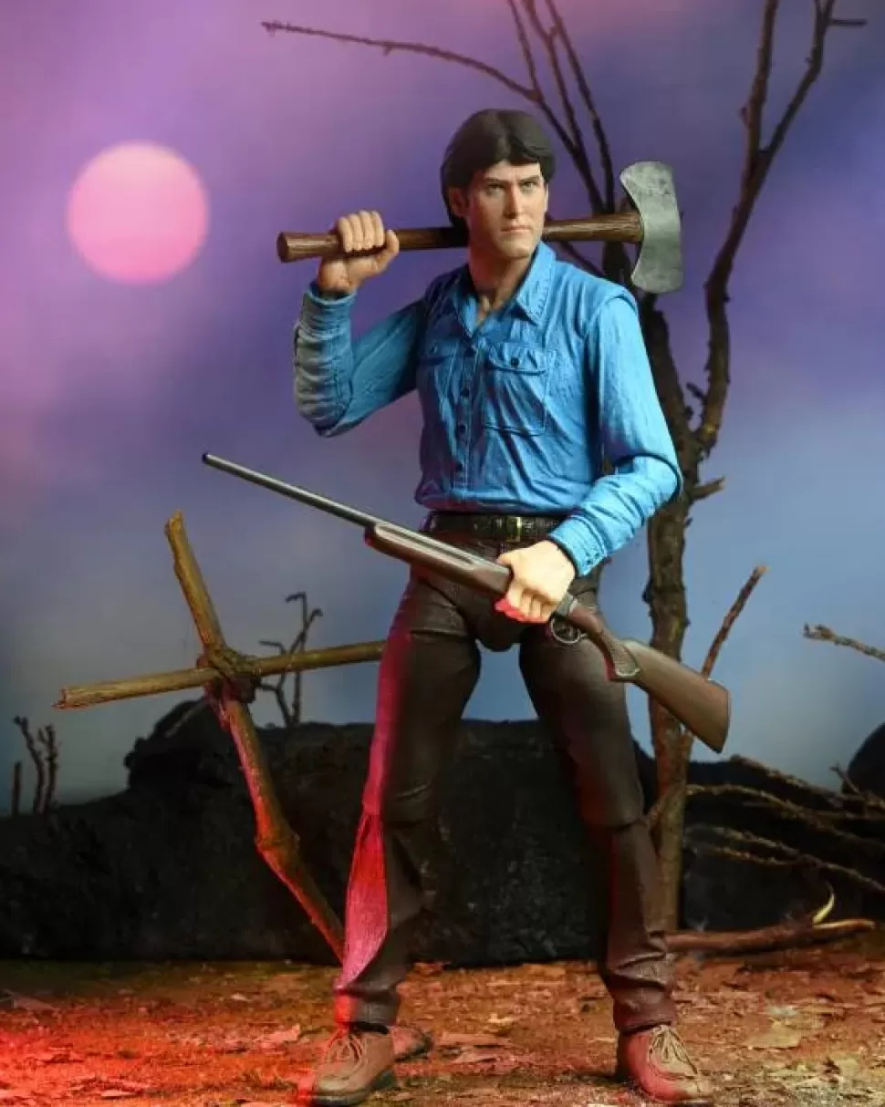 Neca The Evil Dead 40Th Anniversary Ultimate Ash Williams Figure* Ultimates