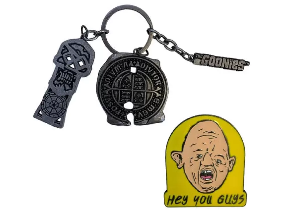 Factory Entertainment The Goonies Chs Keychain & Pin Set* Jewelry