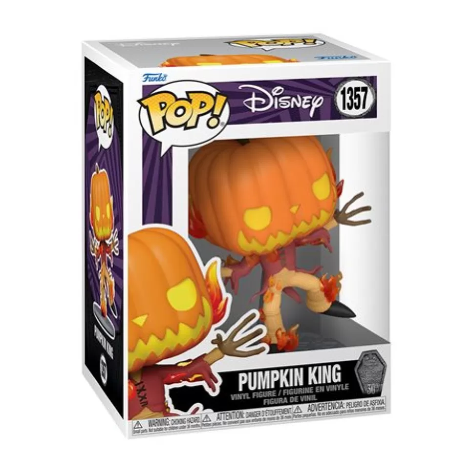 Entertainment Earth The Nightmare Before Christmas 30Th Anniversary Pumpkin King Funko Pop! Vinyl Figure #1357* Action Figures