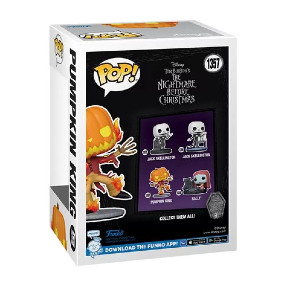 Entertainment Earth The Nightmare Before Christmas 30Th Anniversary Pumpkin King Funko Pop! Vinyl Figure #1357* Action Figures