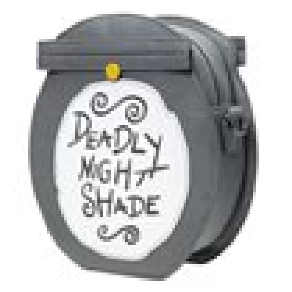 Entertainment Earth The Nightmare Before Christmas Deadly Night Shade Crossbody Purse - Exclusive* Bags, Purses, And Wallets