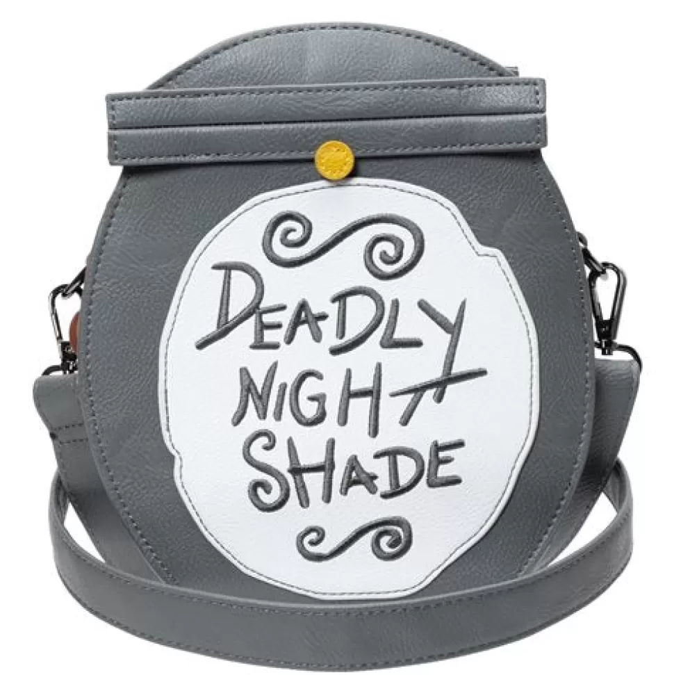Entertainment Earth The Nightmare Before Christmas Deadly Night Shade Crossbody Purse - Exclusive* Bags, Purses, And Wallets
