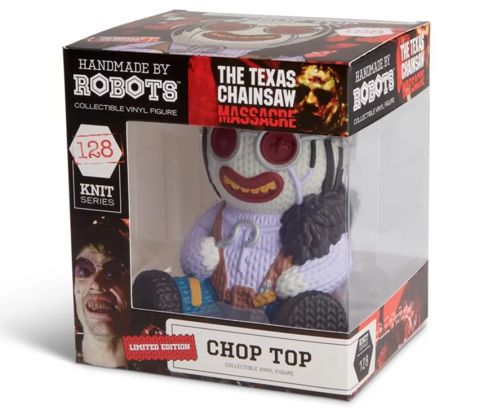 Handmade By Robots The Texas Chainsaw Massacre Part Ii Chop Top Figure* Vinyl Figures