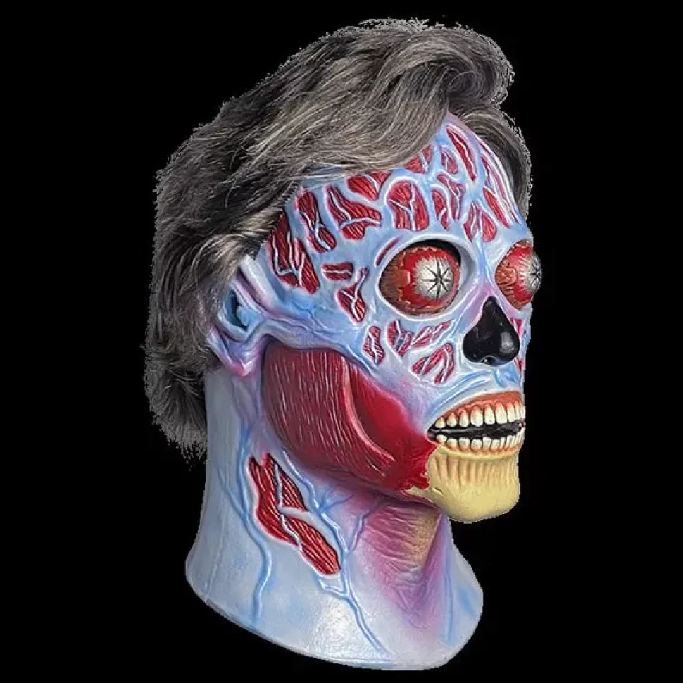 Trick Or Treat Studios They Live - Newsstand Alien Mask (Salt And Pepper Hair)* Masks