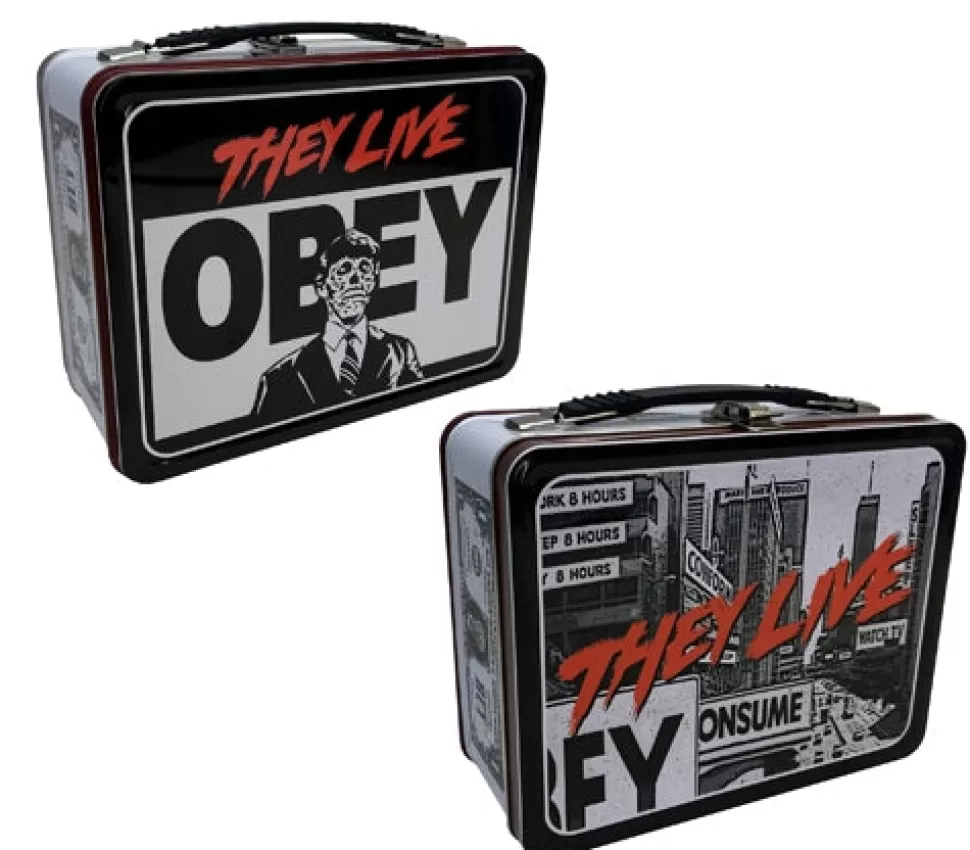 Factory Entertainment They Live Obey Tin Tote* Lunch Boxes