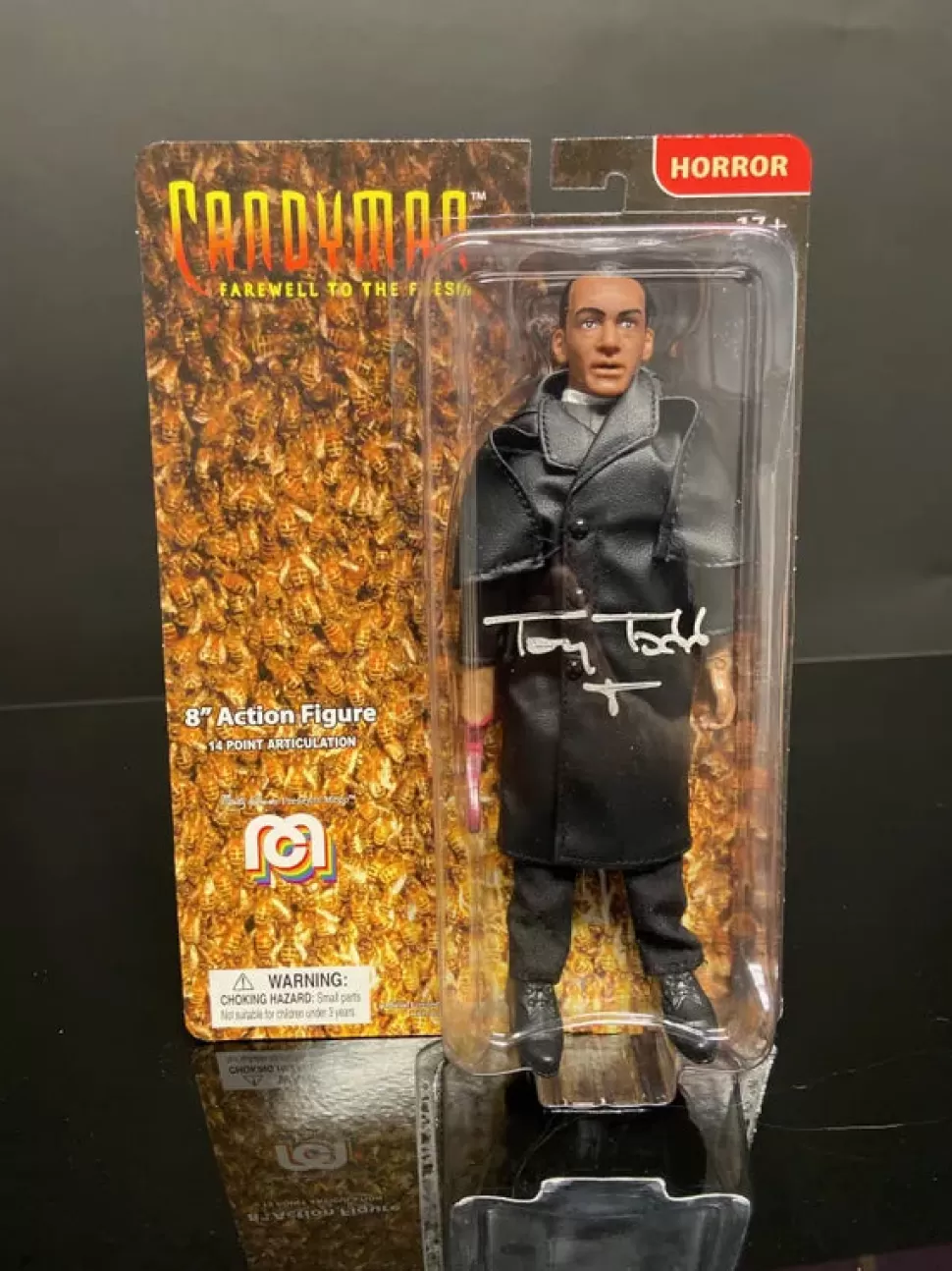 Nightmare Toys Tony Todd Autographed Candyman Mego Action Figure* Mego Figures