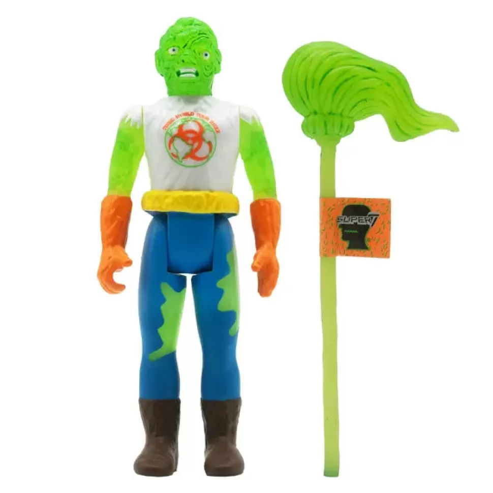 Super 7 Toxic Avenger X Brain Dead Reaction Figure Toxie (Glow)* Reaction Figures