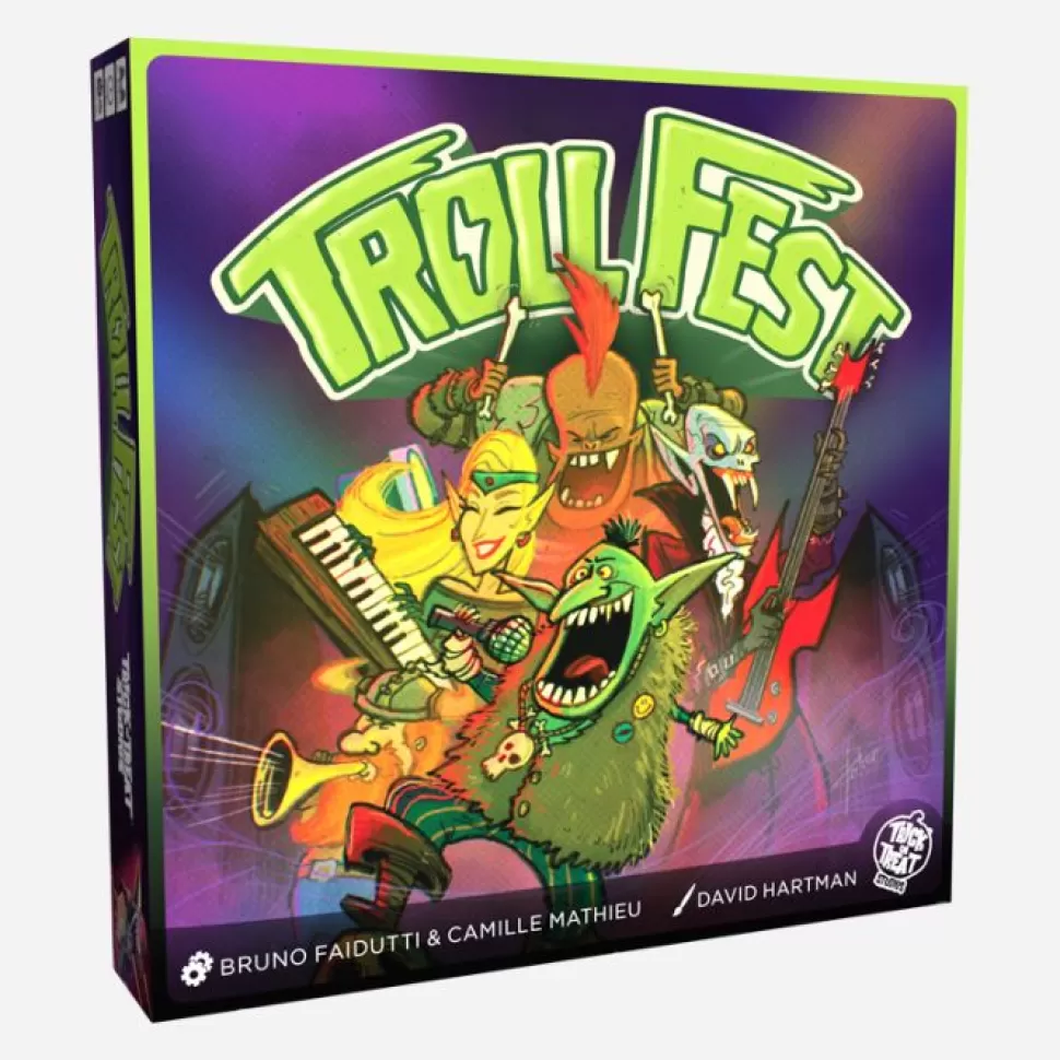 Trick Or Treat Studios Trollfest Board Game* Puzzles And Games