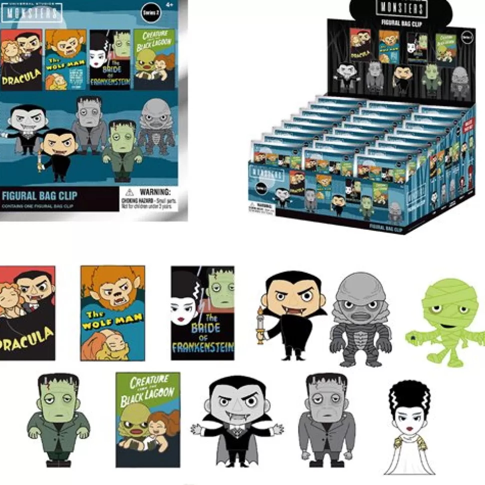 Monogram Universal Monsters Series 2 3D Foam Bag Clip* Blind Bags/Boxes