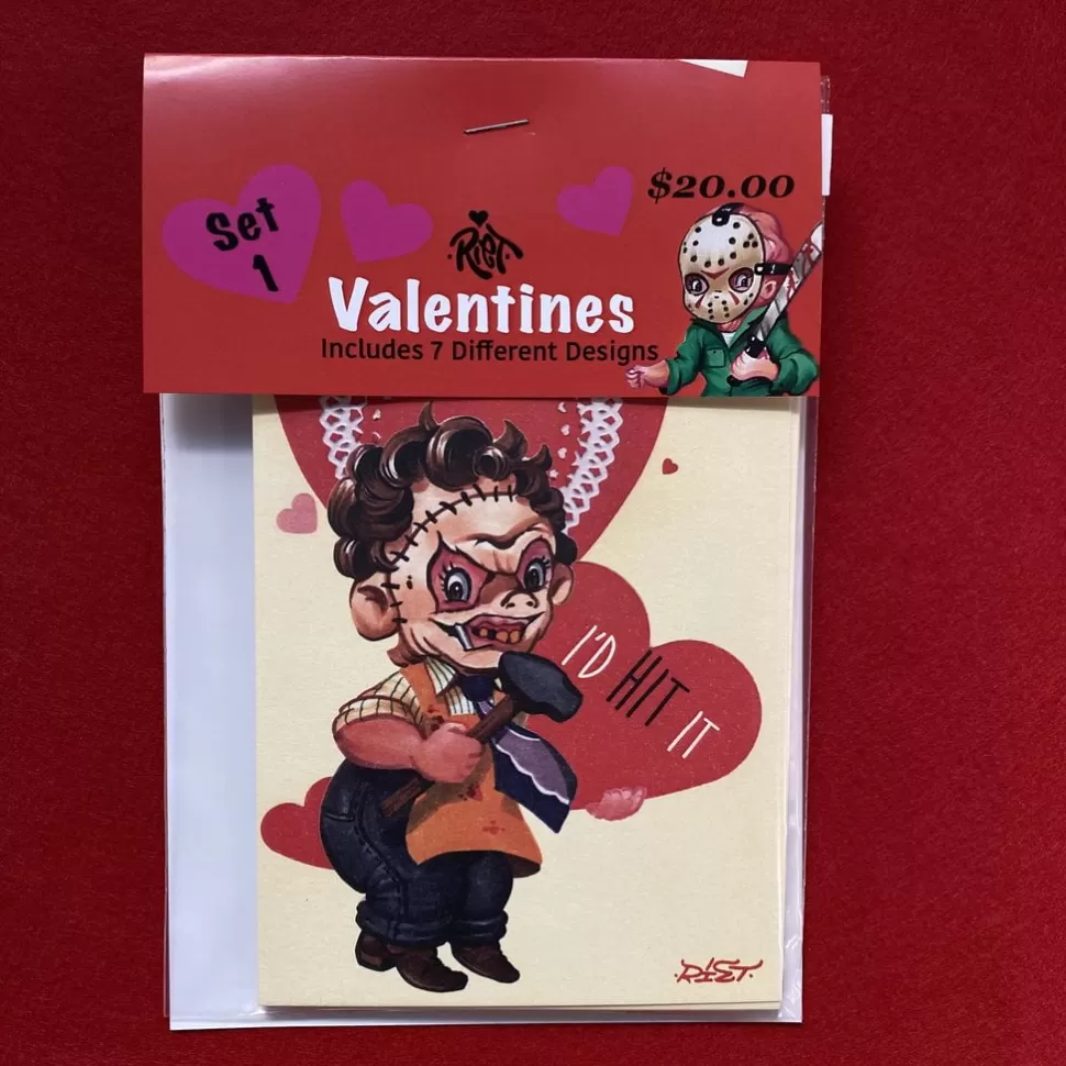 One Man Riet Valentine Cards Set 1* Greeting Cards