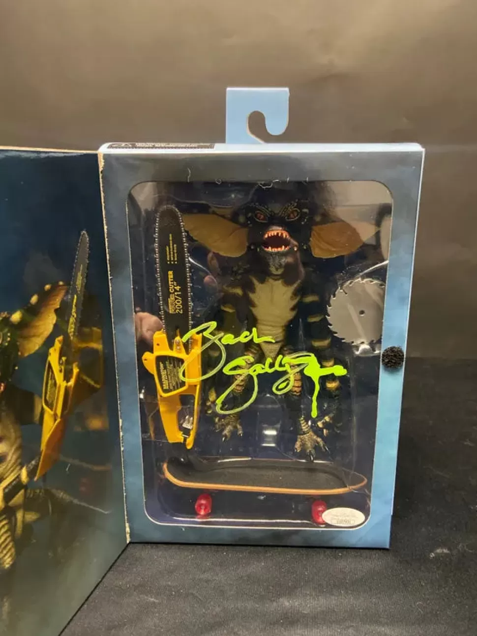 Nightmare Toys Zach Galligan Autographed Gremlins Stripe Neca Ultimate Action Figure* Ultimates